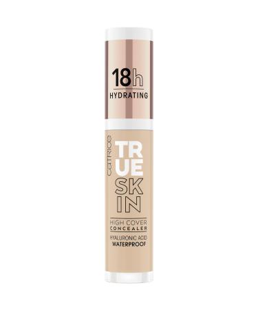 Catrice True Skin High Cover Concealer No. 020 nude anti-pimples moisturizing natural for dry skin vegan oil-free waterproof without alcohol 1 Pack (4.5ml) 020 warm beige 4.5 ml (1 Pack)