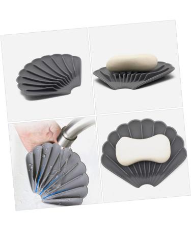 Ciieeo 8 Pcs Soap Box Toilet Stand Soap Stand Silicone Container Soap Drain Holder Soap Drainer Dish Jabonera for Bar Soap Sponge Soap Shower Non-slip Sponge Holder - Buy Online on GoSupps.com