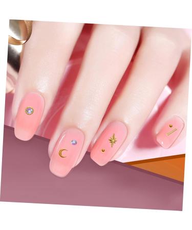 Beavorty 8 Boxes Alloy nail decoration nail embellishments metal nail studs moon nail studs nail art sequins nail star studs jewelry accessories metal decor plastic hollow out 3d confetti - Buy Online on GoSupps.com