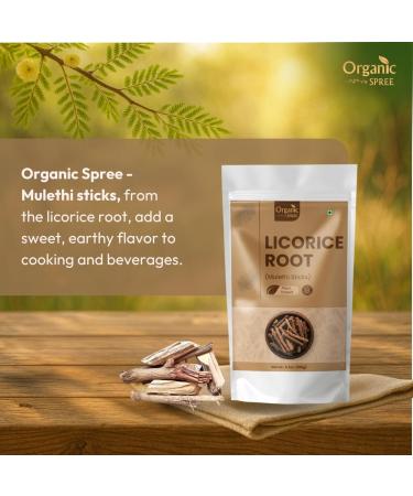 Organic Spree Mulethi Sticks, Kutki Herb & Haritaki Supplement 150g, 100g & 120 Tablets Pure Yashtimadhu, Picrorhiza Kurroa & USDA Organic Terminalia Chebula - Buy Online on GoSupps.com