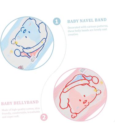 Healeved 2pcs Baby Cotton Umbilical Cord Belly Band for Newborns - Navel Truss Support & Hernia Care Essentials - Buy Online on GoSupps.com