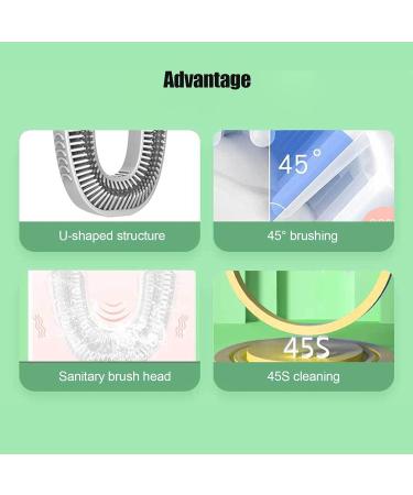 Shop Cute U-Shaped Electric Toothbrush | Automatic Intelligent Cleaning 5 Modes - Fun Oral Care Tool - Buy Online on GoSupps.com
