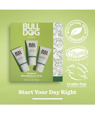 Bulldog Skincare - Mini Trio Gift Set for Men | Travel Size Kit - Buy Online on GoSupps.com