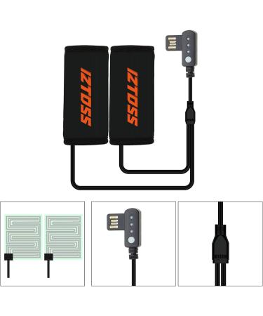 Buy Sakeiou USB-Heated Gloves for Motorcycles - Waterproof Adjustable Temperature Quick Heat Winter Manual - 2x Pair - Buy Online on GoSupps.com