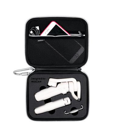 MAXCAM Carrying Case for DJI OM 5 + Magnetic Phone Clamp 2 + Grip Tripod Medium