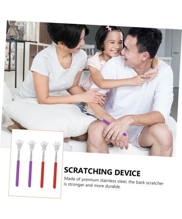 Fomiyes 4-Piece Skull Hand Crank Massage Belt - Expandable Itching Relief Tool for Blood Circulation - Linden Insertion Massage Device - Buy Online on GoSupps.com