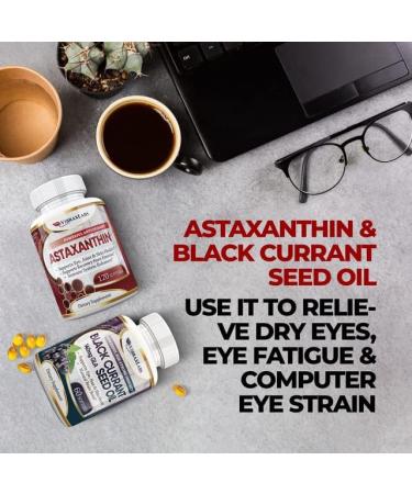 Premium Astaxanthin 10mg Supplement - Pure Antioxidant for Skin, Eyes, Arthritic Joints, Healthy Aging & Energy Boost - 120 Non-GMO Softgels - Buy Online on GoSupps.com