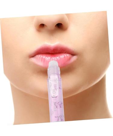 PLAFOPE Lip Gloss With Fruit Flavor Fresh Lip Glaze Transparent Colorless Moisturizing Liplotion Rollon Lip Oil Gloss For Women Girls Grape - Buy Online on GoSupps.com