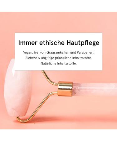 Grace & Stella Facial Roller & Gua Sha Duo - Rose Quartz & Jade Facial Massage Tools for Glowing Skin - Buy Online on GoSupps.com