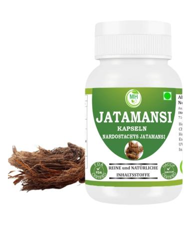 Morsan Healthcare Morsan Healthcare Jatamansi (Nardostachys jatamansi) Capsules | Pack of 60 x 500 mg Vegetarian Capsules | Natural Natural