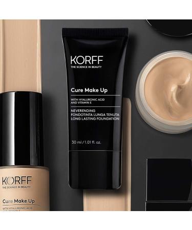  Korff Korff Cream Foundation Matt Finish Long Wear Medium-High Coverage Anti-Aging Moisturizing Formula with Hyaluronic Acid 03 - Buy Online on GoSupps.com