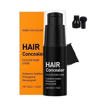 Nbzsmlkn Lefron Hair Concealer Lefron Hair Concealer 20 Water Resistant Hair Filler For Women And Men Instant Hair Concealing Cream Root TouchUp Color For Gray Coverage 1 Piece