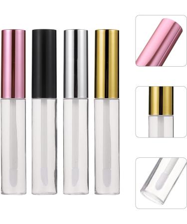 IMIKEYA Lot de 40 Tubes de Gloss L vres Vides 10 Ml avec Applicateur Brosse Int gr Rechargeables et Anti-Fuite en ABS Robuste Couleurs Assorties Or Argent Noir et Rose pour - Buy Online on GoSupps.com