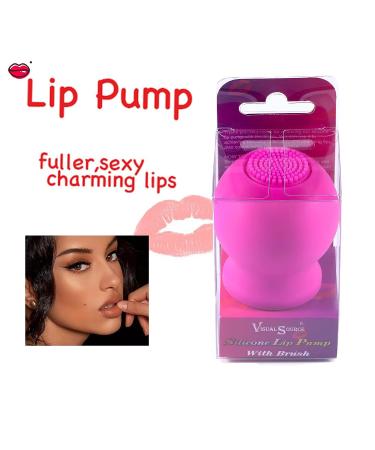 Lip Plumper Device - Natural Silicone Pout Enhancer Tool for Full, Plump Lips - Buy Online on GoSupps.com