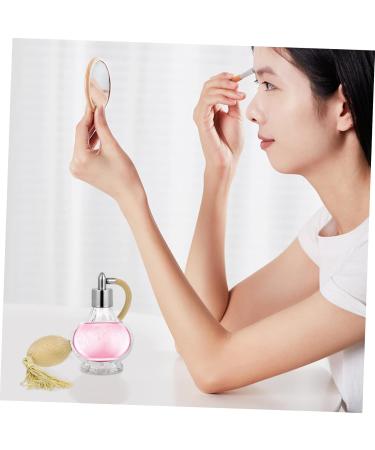 MAGICLULU Perfume Bottle Silicone Ear Covers Perfume Pump Sprayer Makeup Perfume Barber Station Organizer Refillable Crystal Perfume Short Spray Bottle Vintage Glass - Buy Online on GoSupps.com