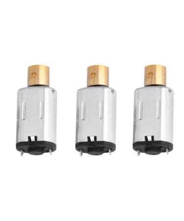 3Pcs 1000RPM Vibration Motor 1.5V -6V Brass Eccentric Wheel Vibration Motor for Beauty Instrument - Buy Online on GoSupps.com