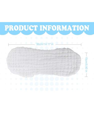 Happy Cherry Washable Cotton Diaper Inserts - 12 Reusable Baby Diapers (10 White + 2 Extra) | Eco-Friendly International Shipping - Buy Online on GoSupps.com