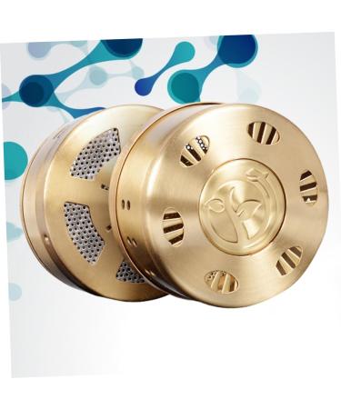 Magiclulu Kasten MOXA Burn Accessories | Portable Moxibustion & Thermostat Tool for Hair Color Tubes | 8x8cm Golden Moxa Burner Box - Buy Online on GoSupps.com