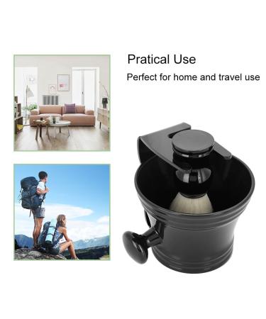 Wallfire 4-in-1 Shaving Brush Set for Men - Includes Brush Bowl & Stand - Premium Shaving Tools for a Perfect Shave - Buy Online on GoSupps.com