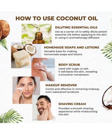 Organic Forest Cold Pressed Coconut Oil for Hair and Skin - 100% Chemical Free, Unrefined, Natural | 100 ML - Buy Online on GoSupps.com