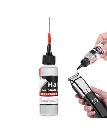 Hair Clipper Oil - Clippers Oil Lubricating Oils | 60ML Barber Oil For Hair Trimmers Hair Clippers Shaver Oil Beard Trimmer Oil Rust Prevention Hair Trimmer Oil Lubricant Maintenance For Blad es