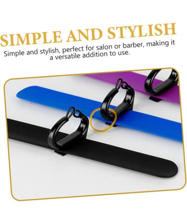 HAPINARY 1 Set Salon Hair Tie Organizer Wristband for Hair Ties Updo Hair Tools PC Aluminum Sheet Salon Slap Wrist Bracelets - Buy Online on GoSupps.com