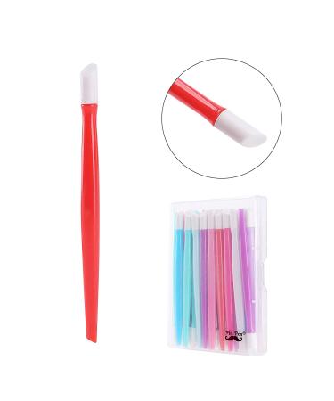 Mr. Pen Plastic Handle Nail Cuticle Pusher 30 Pack - Colorful Rubber Tipped Tool for Nails - Buy Online on GoSupps.com