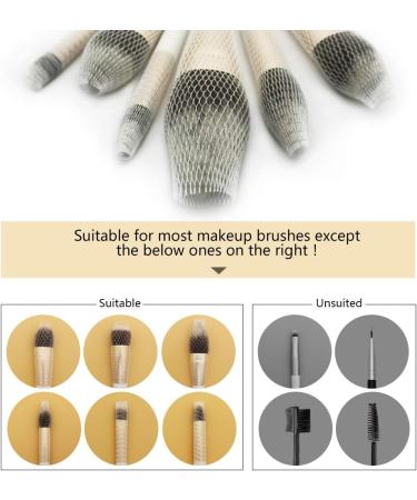 Dreamlover Makeup Brush Protector Makeup Brush Cover 50 Pieces - Buy Online on GoSupps.com