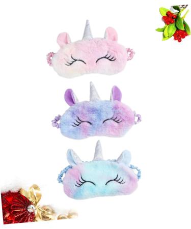 Buy Gatuida 3pcs Unicorn Eye Covers - Cartoon Sleep Masks for Kids | Breathable Blindfolds for Travel & Sleep - Buy Online on GoSupps.com