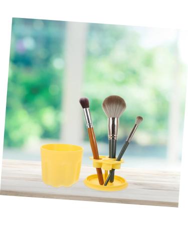 Angoily Eye Shadow Brush Scrubber 5 Sets Makeup Brush Cleaning Bowl Pp Mat Cosmetic Silicone Brush Cleaning Pad - Buy Online on GoSupps.com