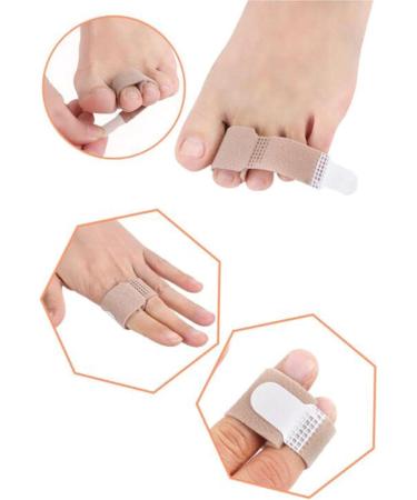 Harayaa 10 Count Finger Wraps - Finger Support Sleeves for Swollen Fingers | International Shipping Available - Buy Online on GoSupps.com