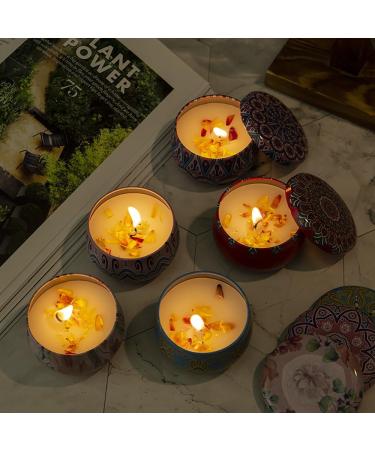 Scented Candle Gifts Set - 10 Pack Aromatherapy Soy Wax Candles for Relaxation | Perfect Gifts for Women | Home Bath & Yoga - Buy Online on GoSupps.com