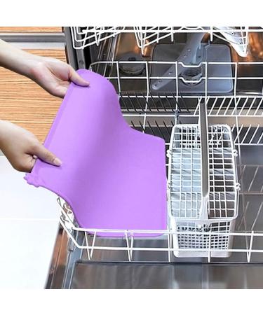Joytale Non-Slip Silicone Dog & Cat Bowl Pad - Waterproof 53x37cm in Purple | Perfect Pet Accessory for Dogs & Cats - Shop Internationally - Buy Online on GoSupps.com