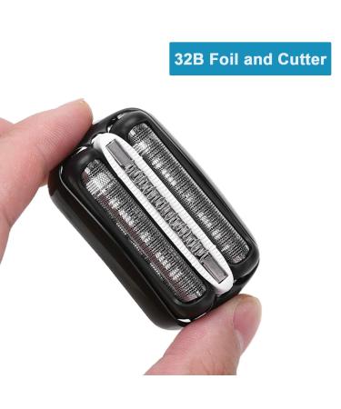 2023 Upgraded 32B Shaver Foil Replacement & Cutter for Braun Series 3 - Compatible with 320 330 340 350CC 370cc-4 390cc-4 Models - International Shipping Available - Buy Online on GoSupps.com