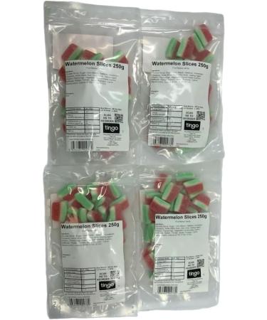 Vidal Watermelon Jelly Foam Slices 1 Kilo Bag - Buy Online on GoSupps.com