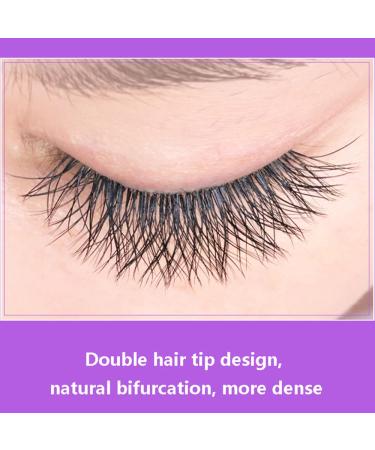 0.05 YY Shape Black Eyelash Extensions | Premade 2D Mink Lashes (12mm) | Soft Thick & Natural Volume Makeup - Buy Online on GoSupps.com