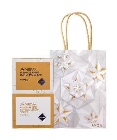 Avon Anew Ultimate Set Day & Night Cream 50+ in Gift Bag - RRP 70 | Buy Internationally - Buy Online on GoSupps.com