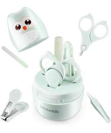 Baby Nail Clippers 4-in-1 Kit with Cute Owl Case for Newborns, Infants, Toddlers, and Kids - Safe Nail Clipper, Scissors, Tweezers, Nail File - Buy Online on GoSupps.com