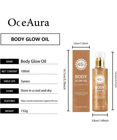  Generisch Lightweight sun protection oil - SPF 45 100 ml - Waterproof - Non-greasy - Shiny - Moisturizing care for school outdoor activities camping holidays sports etc. - Buy Online on GoSupps.com