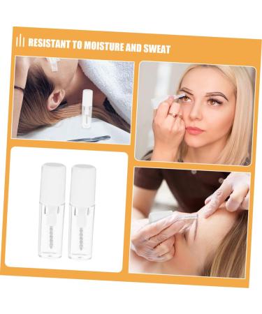 HAPINARY 2pcs Eyelash Raincoat Tubular Mascara Clear Rain Coat Clear Raincoat Gels Plastic Transparent - Buy Online on GoSupps.com