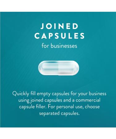Buy PureCaps USA Empty Gelatin Capsules Size 00 - 1 000 Non-GMO Kosher Gluten-Free & Halal Certified Beef Gel Pills - Buy Online on GoSupps.com
