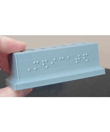 Buy Eye Drop Vials Holder & Storage | Braille Medicated Labels | Single-Use Disposable Vials (Holds 7) - Znet3D (Blue) - International Shipping Available - Buy Online on GoSupps.com