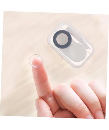 Buy SOLUSTRE 4pcs Contact Lens Case with Mirror - Invisible Travel Storage Tank - Durable Plastic - International Shipping Available - Buy Online on GoSupps.com