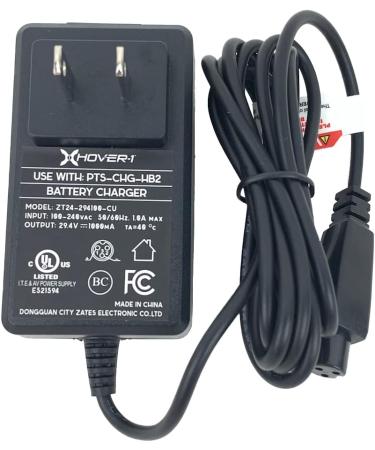 Hover-1 29.4V 1.0A Hoverboard Charger Compatible with Dream i-100 All Star Superfly Ranger Astro Turbo Sypher UL Listed - Buy Online on GoSupps.com