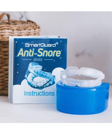SmartGuard Anti-Snore Device: Customizable Snore Reducing Mouthpiece for Men and Women | Comfortable and Adjustable Oral Appliance to Open Airway - Buy Online on GoSupps.com