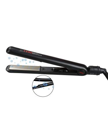 MHU 1 Inch Flat Iron - Professional Travel Hair Straightener & Curler with Dual Voltage Titanium Plate Anti-Frizz Fast Heat & Adjustable Temp - Perfect for International Shipping - Buy Online on GoSupps.com