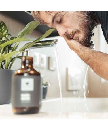 Blackbeard's Mint-Menthol Beard Soap | Fresh Fragrance | Alternative to Beard Shampoo | Soft & Clean for All Beard Lengths | Handcrafted in Germany - Buy Online on GoSupps.com