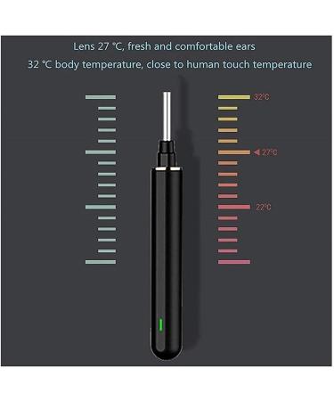 KouRy Portable Ear Wax Removal Tool with HD Camera - Ear Cleaner Kit & Base | Red Ear Wax Removal Tool for Effective Ear Cleaning - Buy Online on GoSupps.com