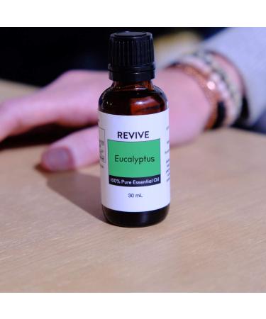 Eucalyptus Essential Oil 30mL - 100% Pure Therapeutic Grade by REVIVE | Aromatherapy Diffuser Massage & Skin Care - Buy Online on GoSupps.com
