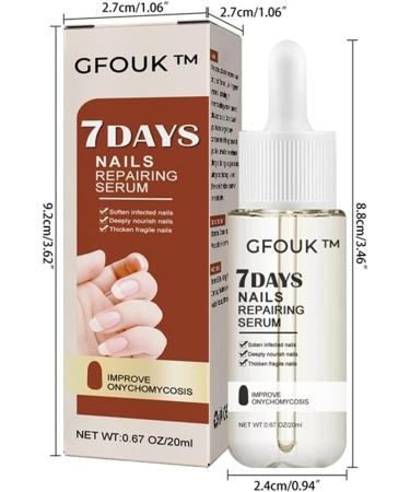 7 Days Of Nail Growth And Strengthening Essence 3PCs 20ml Nail Repair Essence Color Changing Nails Nails Quickly Grow And Repair Damaged Nail Polish - Buy Online on GoSupps.com